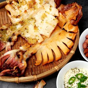 동해안 반건조 오징어 1100g / 10미