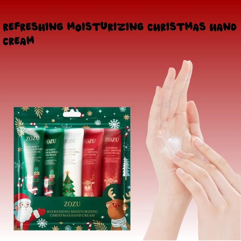 크리스마스 핸드크림 세트, 3가지 스타일, 각 30g, 나이아신아마이드, 히알루론산 및 기타 성분 함유, 보습 텍스처, 피부에 영양을 공급하고 가벼운 향기, 계절별 관리, 크리스마스 테마 포장, 만화 스타일, 매우 귀엽고, 어린이와 친척들에게 선물로 적합합니다. 어린이 선물, 손 관리, 건조한 피부에 안녕을 말하세요