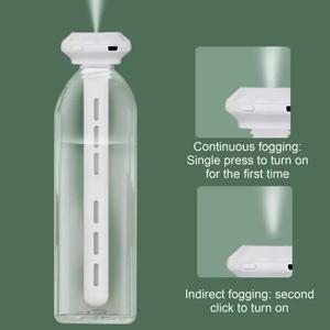 홈 오피스 여행용 조용한 USB 가습기 아로마테라피 디퓨저 휴대용 스프레이 쿨 미스트 정화기 물통 없음