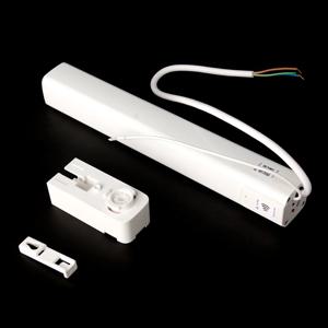 새로운 침실 리플 폴드 헤비 듀티 알루미늄 투야 스마트 무선 모터 전동 커튼 레일 트랙 천장 브래킷 포함