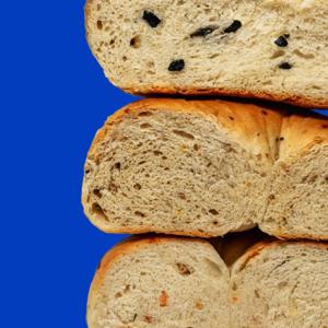 널담 고단백 배꼽베이글 3개입 (플레인/흑임자/크렌베리/바질) 저당 비건 식물성 베이글