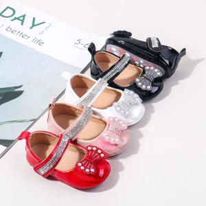 봄/여름 신상 귀여운 아기 신발 - 0-1세 공주 신발, 미끄럼 방지 신발, 신생아 걸음마 보조기