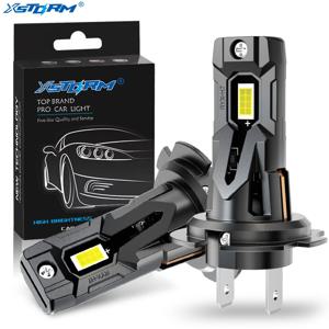 XSTORM H7 LED 헤드라이트 전구 120W 30000LM H7 LED 라이트 자동차 헤드라이트 안개등 6000K 7035 CSP 헤드램프 터보 팬 헤드 라이트 포함