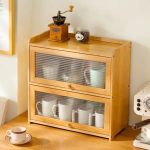 방진 컵 홀더, 데스크탑 다층 머그컵, 커피 차 컵, 유리 물컵, 아크릴 컵, 수납 박스 랙.