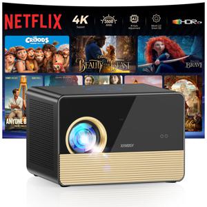 XIWBSY 2026 X06 50000루멘 주광 프로젝터 풀 HD 1080P 레이저 TOF 포커스 프로젝터 BT5.4 WiFi6 UHD 구글 TV 프로젝터 4K