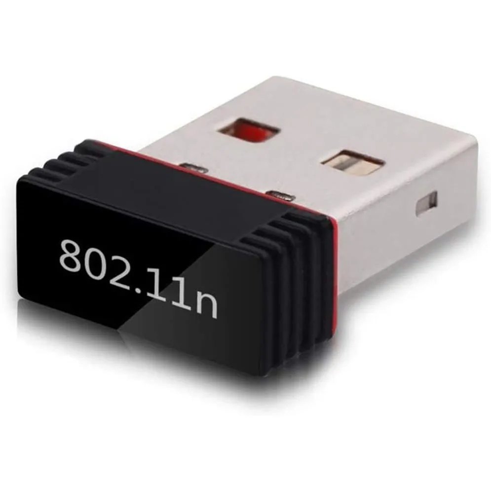 라스베리 파이 용 RTL8188 150Mbps USB WiFi 어댑터, 데스크탑 노트북 PC Windows 용 무선 네트워크 카드 어댑터 WiFi 동글