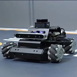 비디오 카 멘토리피 메카넘 휠 레이더 딥 카메라 레이더 라즈베리 파이 5용 ROS2-HUMBLE 지원 ChatGPT AI 빅 모델 및 SLAM