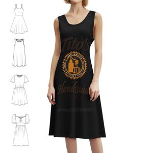 빈티지 보드카 티토의 보헤미안 시크 드레스 우아한 패션 비치 웨딩 파티 가운 빈티지 보드카 티토의 여성용