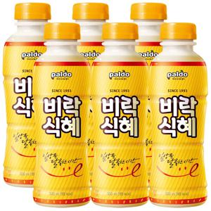 팔도 비락식혜 500ml 6개