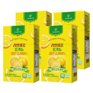 비타제틱 리얼채움 유기농 레몬즙 100% x 4개