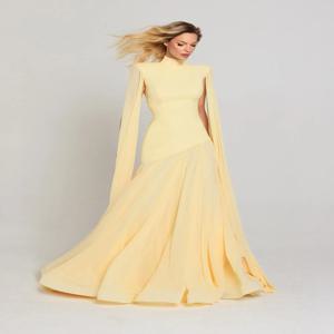 맞춤형 주니어 브라이드메이드 드레스 Ypmwzx 스쿱 넥라인 A라인 플로어 길이 생일 드레스