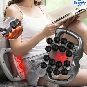 파시아 건 16헤드 근육 마사지 건 9가지 모드 전신 마사지 전문가용 바디 다리 등 어깨 허리 파시아 건