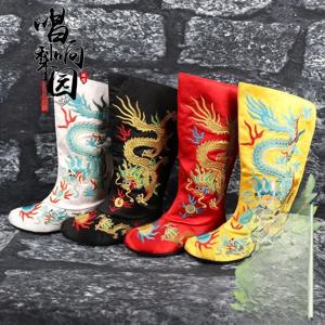 코스프레 공식 부츠 자수 드래곤 무대 공연 신발 여성용 전통 의상 신발 여름 209 컬렉션