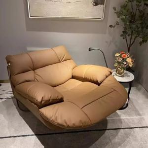 다기능 전기 가죽 안락 의자 소파 의자 마사지 및 휴대폰 홀더 거실용 기능성 1인용