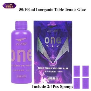 50/100ml 로키 글루 전문 무기질 접착제 탁구 라켓 핑퐁 배트 패들 고무 접착제 고강도 접착력