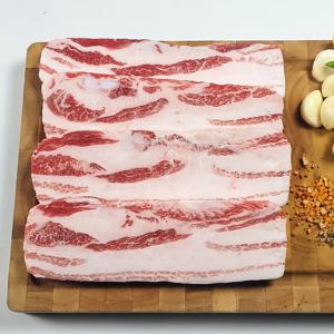 [바라던]이베리코 삼겹살 눈꽃살  1kg 세트(삼겹살 2팩+ 눈꽃살  2팩)