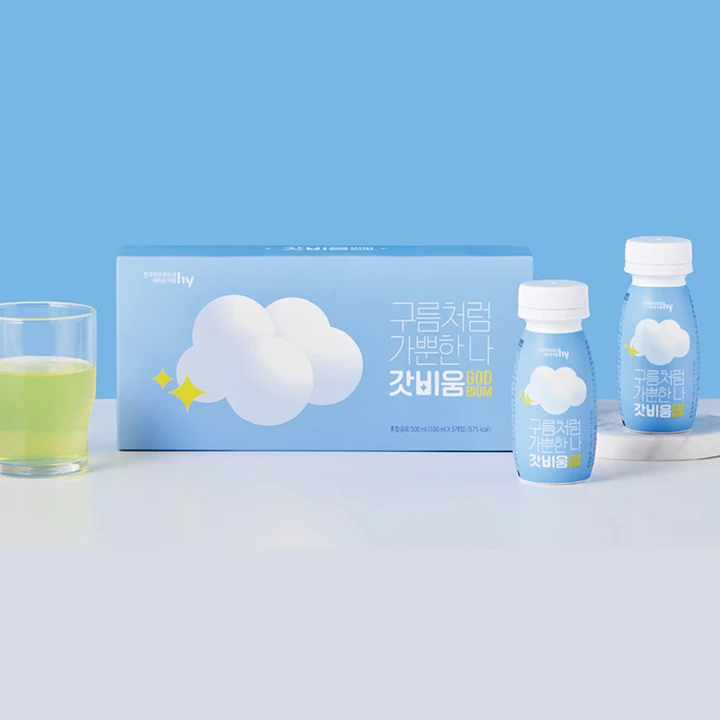 [이너클린 음료] 갓비움 오리지널맛 1BOX(100ml*5개입)