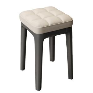 식탁 의자, 두꺼운 소프트백, 사각 스툴, 거실, 식당, 쌓을 수 있는 낮은 스툴, 신발 갈아 신는 스툴