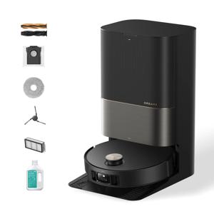 100% 최고의 제안 X50 울트라 로봇 진공청소기 및 자동 물걸레 청소기 (자동 비움 및 지도 자가 청소 기능 포함)