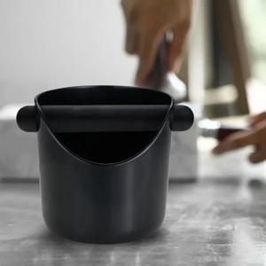 커피 노크 박스 미끄럼 방지 충격 흡수 그라인드 덤프 에스프레소 찌꺼기 폐기통 카페 바리스타 포타필터 액세서리 도구