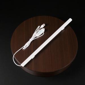 지도된 빛 관 읽기 램프 3colors 학습은 자기 Usb 마개 20cm-50cm 지구 Dimmable 막대기 책상 침대 내각을 가진 밤을 지도했습니다