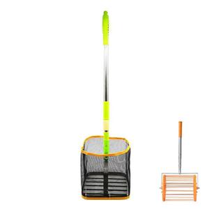 휴대용 피클볼 및 탁구공 수거기, 다중 공 훈련용 롤러가 있는 확장형 수거 스쿠프