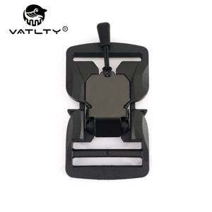 새로운 40mm 전술 벨트 버클 경량 엔지니어링 플라스틱 퀵 릴리스 마그네틱 버클 남성용 캔버스 군용 벨트 버클