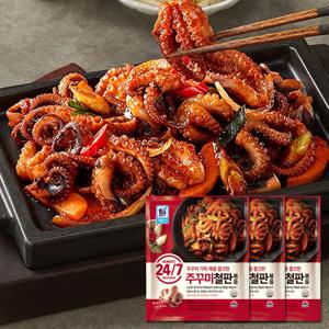[사조공식샵] 대림선 24/7 주꾸미철판볶음 350g * 3개