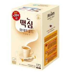 맥심 화이트 골드 믹스 180T 동서식품 연아 커피