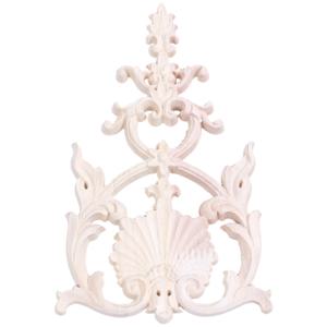 고무 나무 조각 아플리케 빈티지 가구, 1X