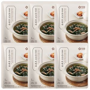 아워홈 담백한 소고기미역국 300g 6개