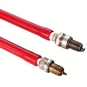 자동차 스파크 노즐 설치 제거 소켓 렌치 고무 스틱에 대 한 1pc 더블 홀 스패너 자동차 엔진 수리 손 도구