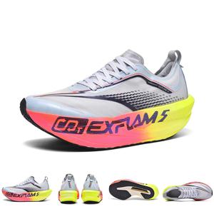 남성용 새로운 쿠셔닝 운동화, 중량 운동선수에게 적합한 레이스업 스포츠 여성용 미끄럼 방지 야외 운동화 남성 스니커즈
