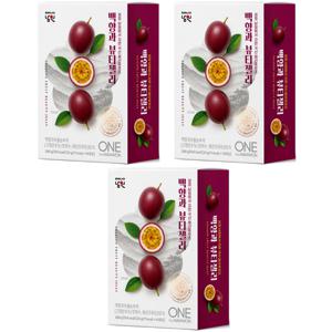 백향과와 식물성콜라겐이 들어간 남원 뷰티젤리 간식 패션후르츠 20g  14포 x 3개