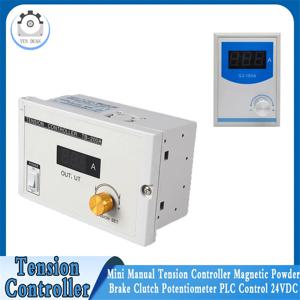 220V 미니 수동 장력 컨트롤러 자기 분말 브레이크 클러치 전위차계 PLC 제어 180V-265VAC 24VDC 출력