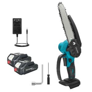 6 인치 미니 전기 톱 무선 전기 톱 목공 정원 도구 Makita 18V 배터리 용 휴대용 나뭇 가지 로깅 커터