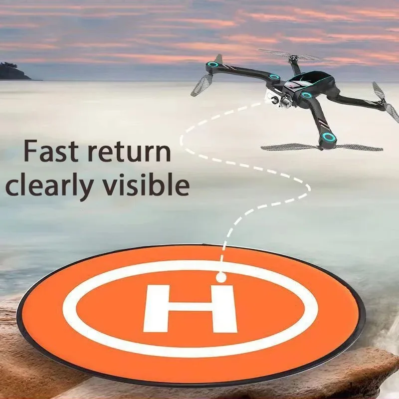 드론 쿼드콥터 액세서리 범용 55cm 접이식 랜딩 패드 RC 드론 매트 쿼드콥터 주차 앞치마 앞치마 패드