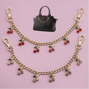 가방 참 펜던트 바지 체인 의류 체인 가방 장식 핸드백 손잡이 체리 펜던트 스위트 DIY 개성 가방 체인