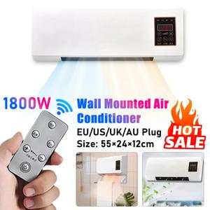 원격 제어 겨울 따뜻한 작은 다기능 블로잉 용품 가전 제품을 갖춘 1800W 벽걸이 형 에어컨