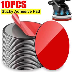 80/95mm 양면 접착 패드 대시 보드 장착 디스크 세트 자동차 대시 캠 GPS 홀더 흡입 컵 전화 홀더 스탠드