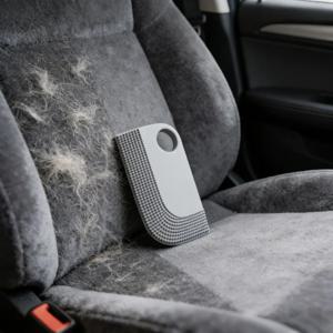 자동차 내부 털 제거 브러시 부드러운 고무 고점도 애완동물 털 곡면 스크래퍼 도구 고양이 개 집 자동차 청소용