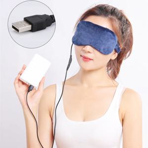 핫 컴프레스 USB 전기 온열 안대 – 사무실 회의 및 야간 수면을 위한 3단계 온도 조절 수면 차단 패치