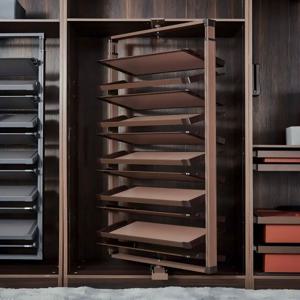 공간 절약 360 °   회전 신발장, 다층 신발 홀더 보관 주최자, 내장 높이 조절 가능한 신발 캐비닛 옷장