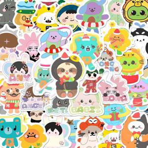 78 개/대 GMM 아이돌 인형 Q 버전 사진 스티커 Earthmix Firstkhaotung Jimmysea Pondphuwin Jossgawin 핸드 계정 재료