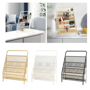 어린이 슬링 책장 정리함 3단 어린이방 그림책 유아 선물 잡지 놀이방 책장 디스플레이 스탠드