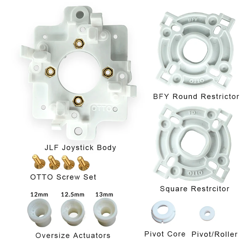 Sanwa JLF 및 Hori Hayabusa 업그레이드 키트 용 아케이드 OTTO DIY V5 일본어 버전 키트 Sanwa JLF-TP-8YT Hayabusa 조이스틱 용