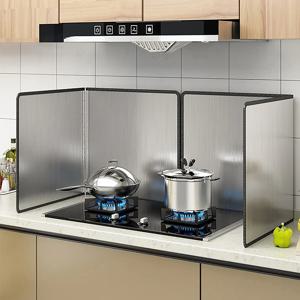 오일 스플래터 가드 튀김용 그리스 스플래터 스크린 스플래터 가드 스테인레스 스틸 스플래터 스크린 가스 스토브 오일 스플래시 가드