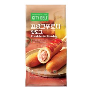 삼립 시티델리 프랑크푸르터 핫도그 425g