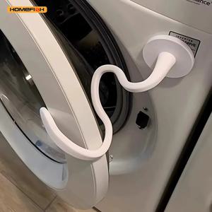 홈피쉬 유연한 실리콘 세탁기 및 건조기 도어 지지대 사용이 간편한 구부릴 수 있는 견고한 스토퍼 무취 가전제품용