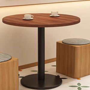 레스토랑 협상 카페 테이블 고급 주방 패션 오피스 카페 테이블 여가 미니멀리스트 가구 살론타펠 Ls40kfz